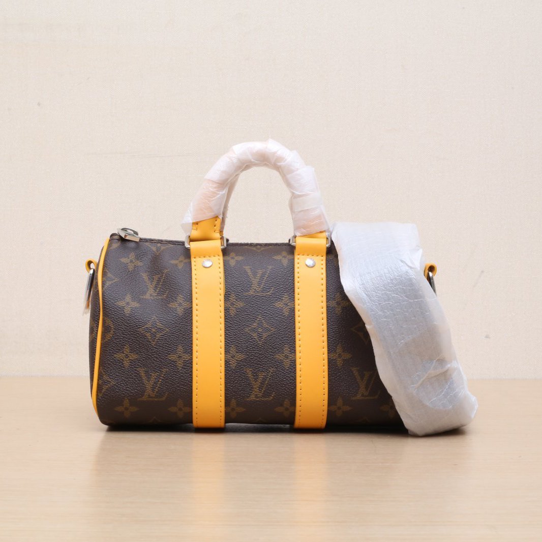 LOUIS VUITTON KEEPALL 25 Orange Edge