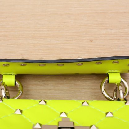 *VALENTINO ROCKSTUD SPIKE Ultra Mini 1997 Chain Handbag-Hana Vintage