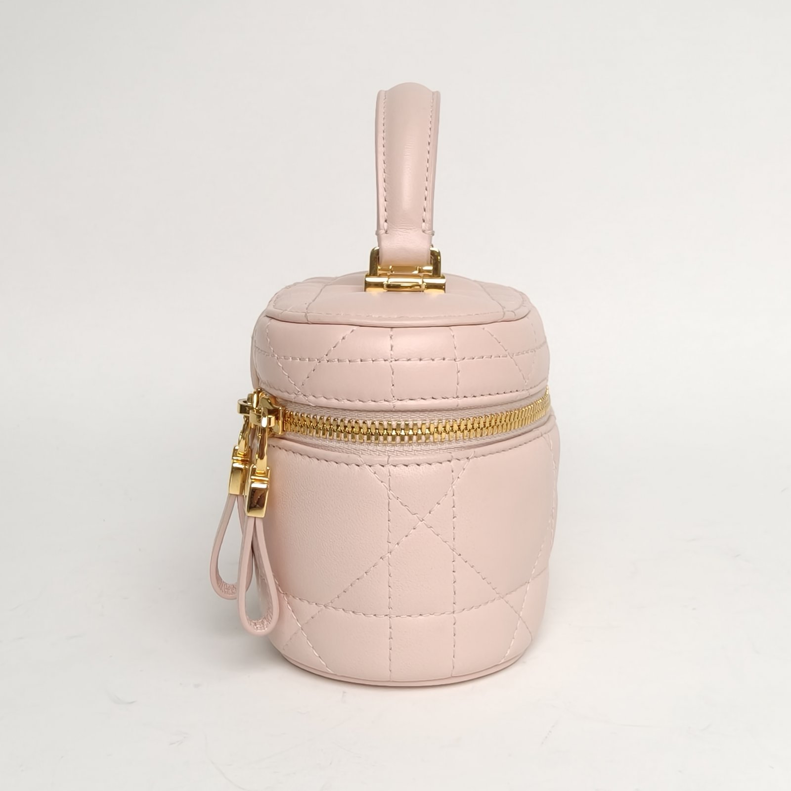 DIOR Pink Gold Hardware 2024 30 Montaigne Caro Cosmetic Bag