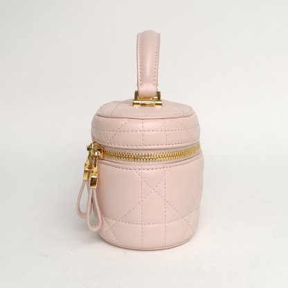 DIOR Pink Gold Hardware 2024 30 Montaigne Caro Cosmetic Bag