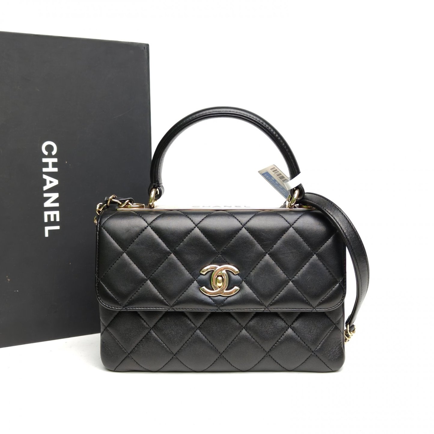 *CHANEL Trendy CC Accordion Handbag, Small, 25cm