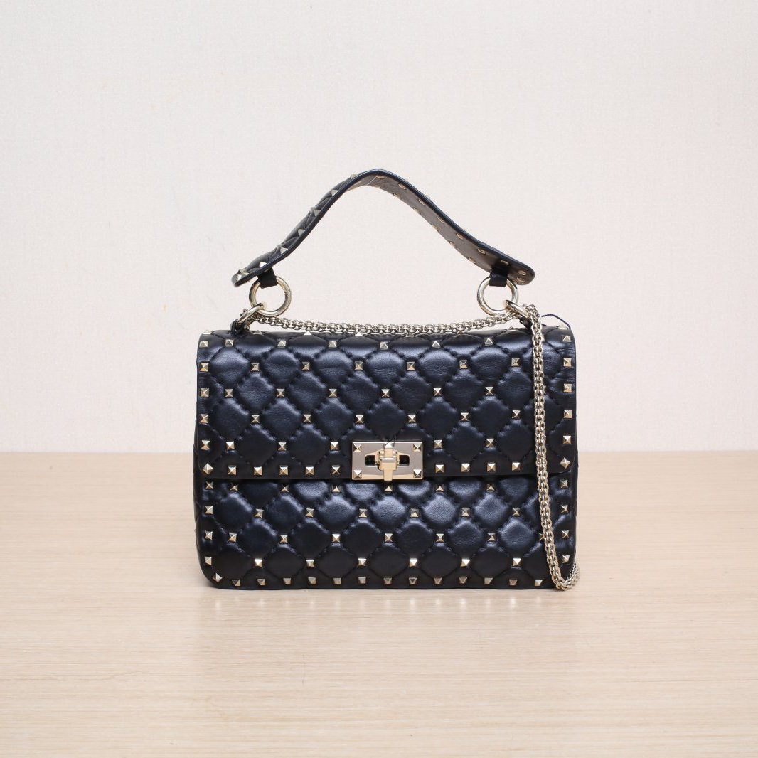 *VALENTINO Roman Stud Messenger Bag-Hana Vintage