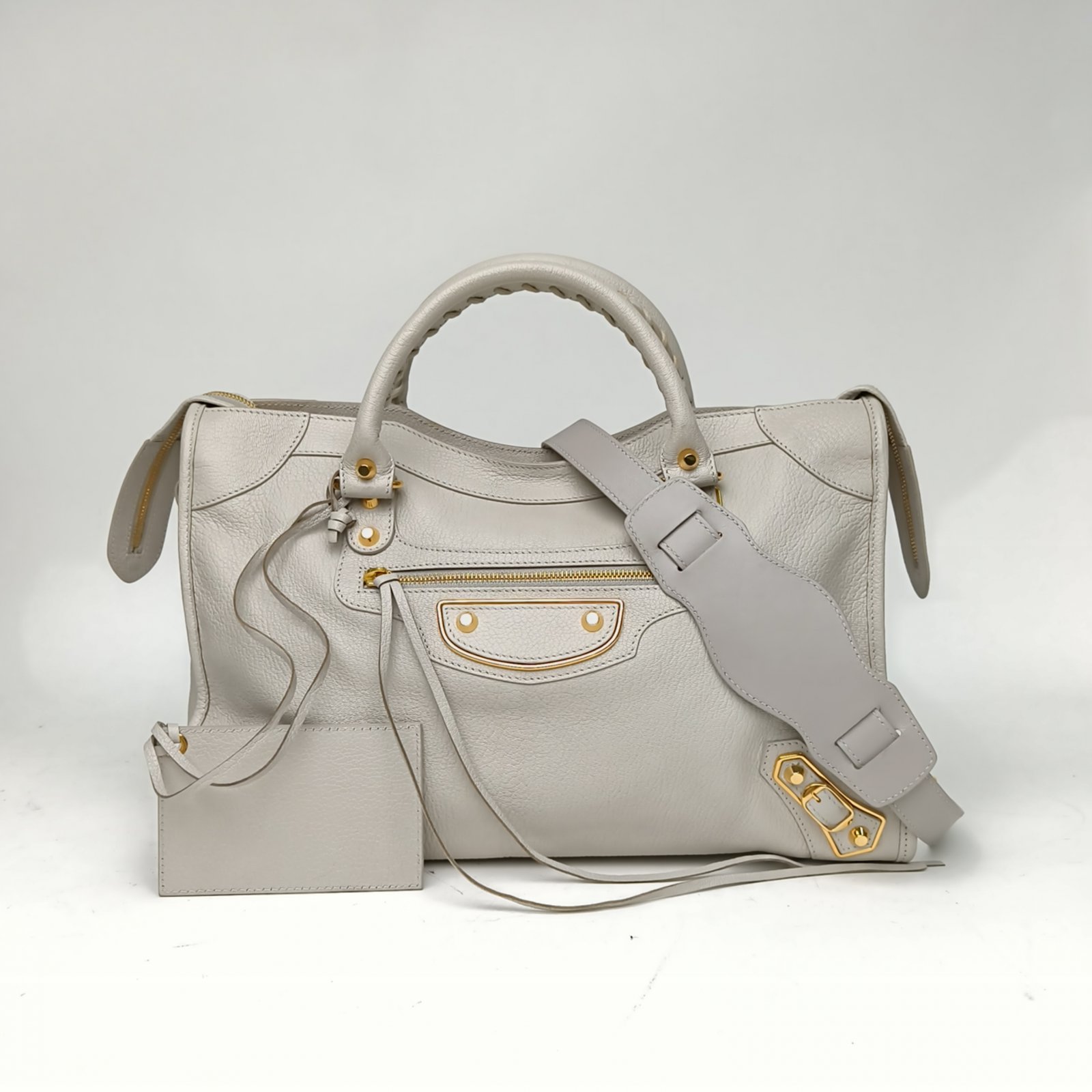*BALENCIAGA CLASSIC CITY Motorcycle Bag Medium 38-Hana Vintage