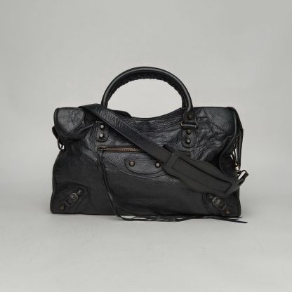 *BALENCIAGA CLASSIC CITY Motorcycle Bag Medium 38-Hana Vintage