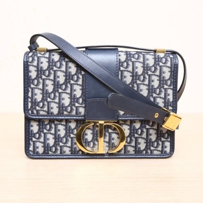 *DIOR 30 Montaigne Leather Shoulder Strap, Large Size, 24-Piece Combination-Hana Vintage