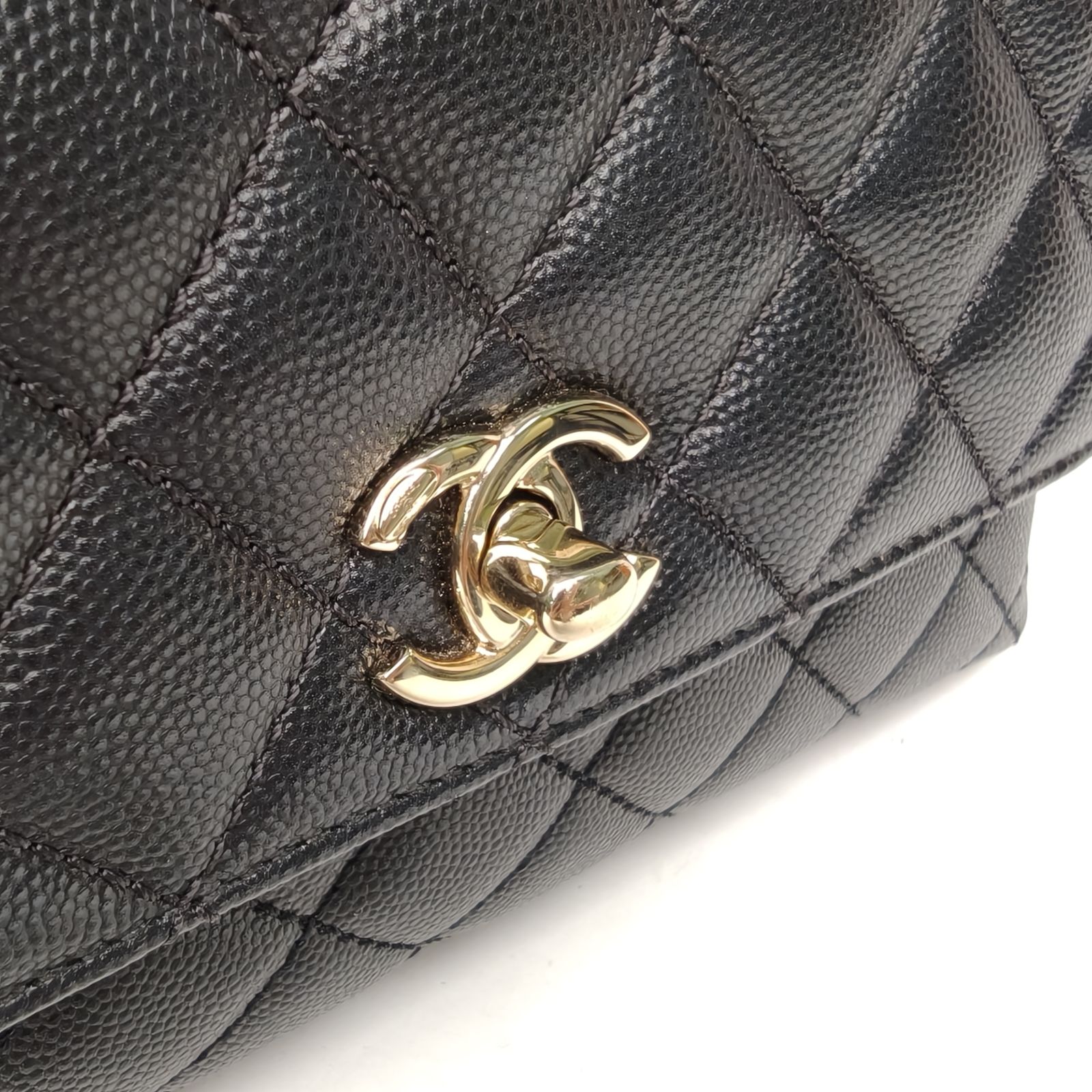 *CHANEL Coco Handle Small 24cm-Hana Vintage