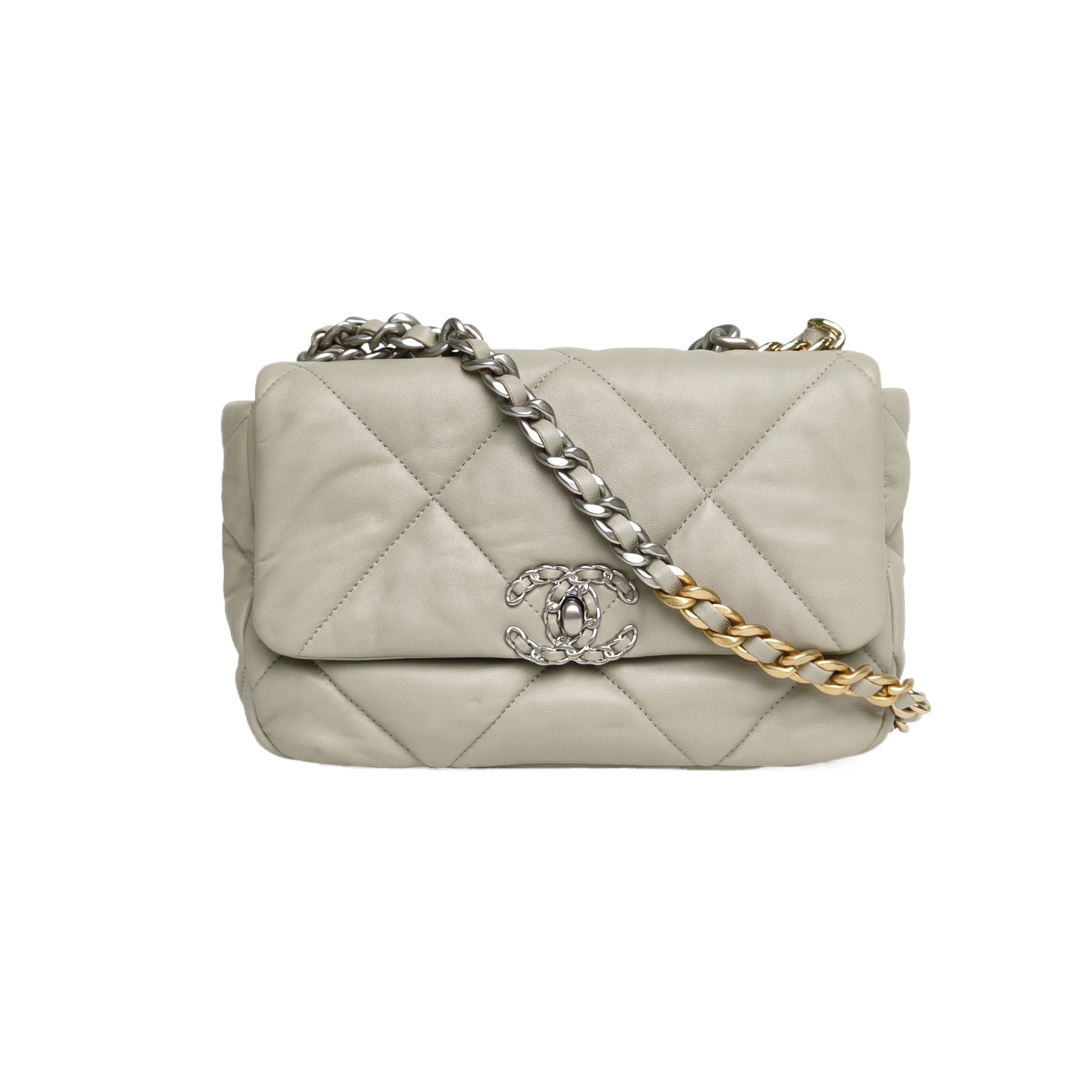 CHANEL 19BAG Flap Bag, Small, 26cm-Hana Vintage