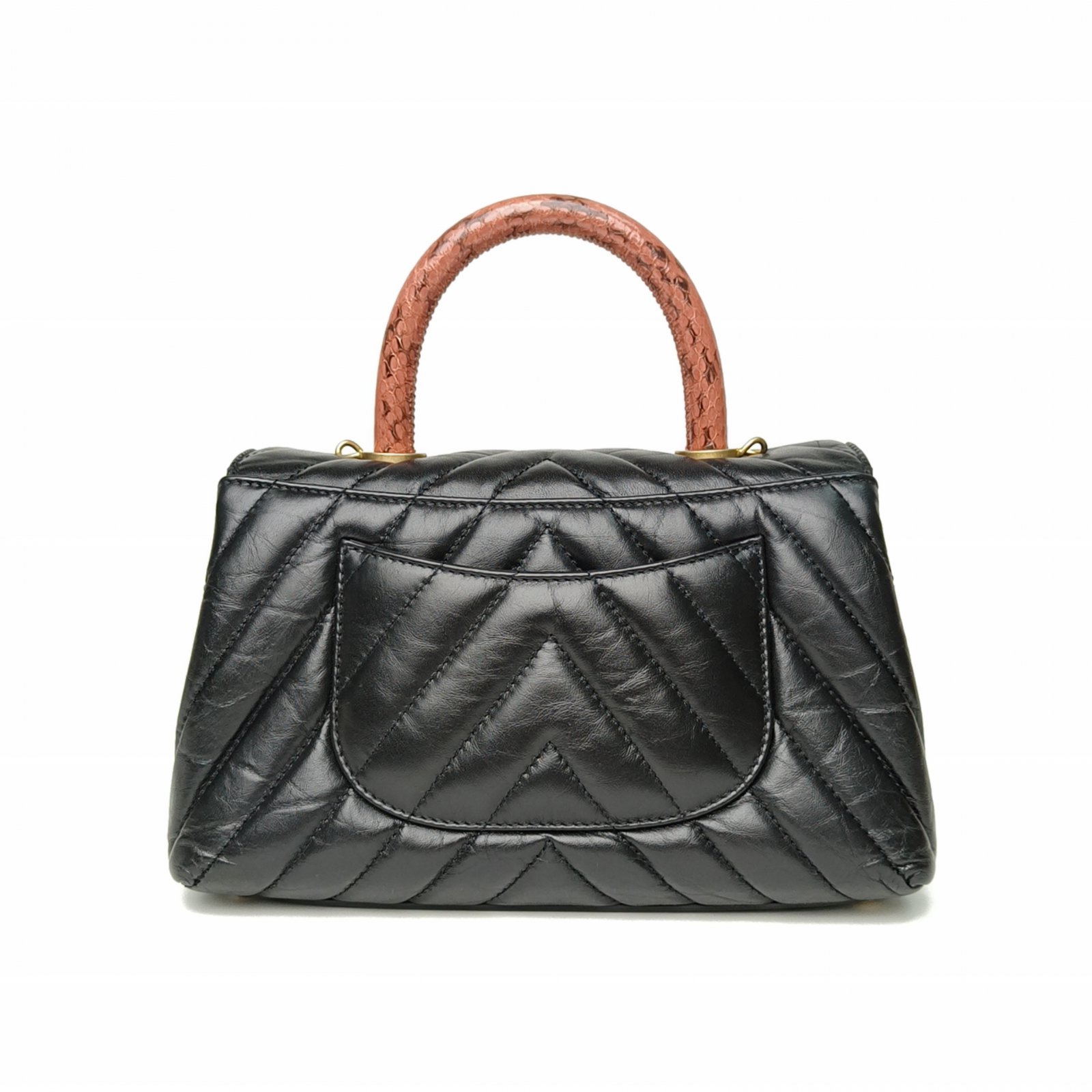 *CHANEL Coco Handle Small 24cm-Hana Vintage