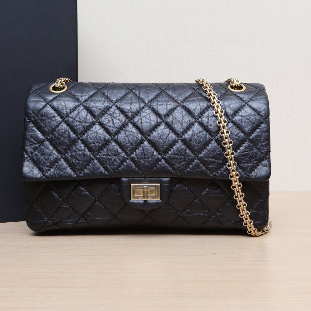 *CHANEL 2.55 Flap Bag, Large Size, 28cm-Hana Vintage