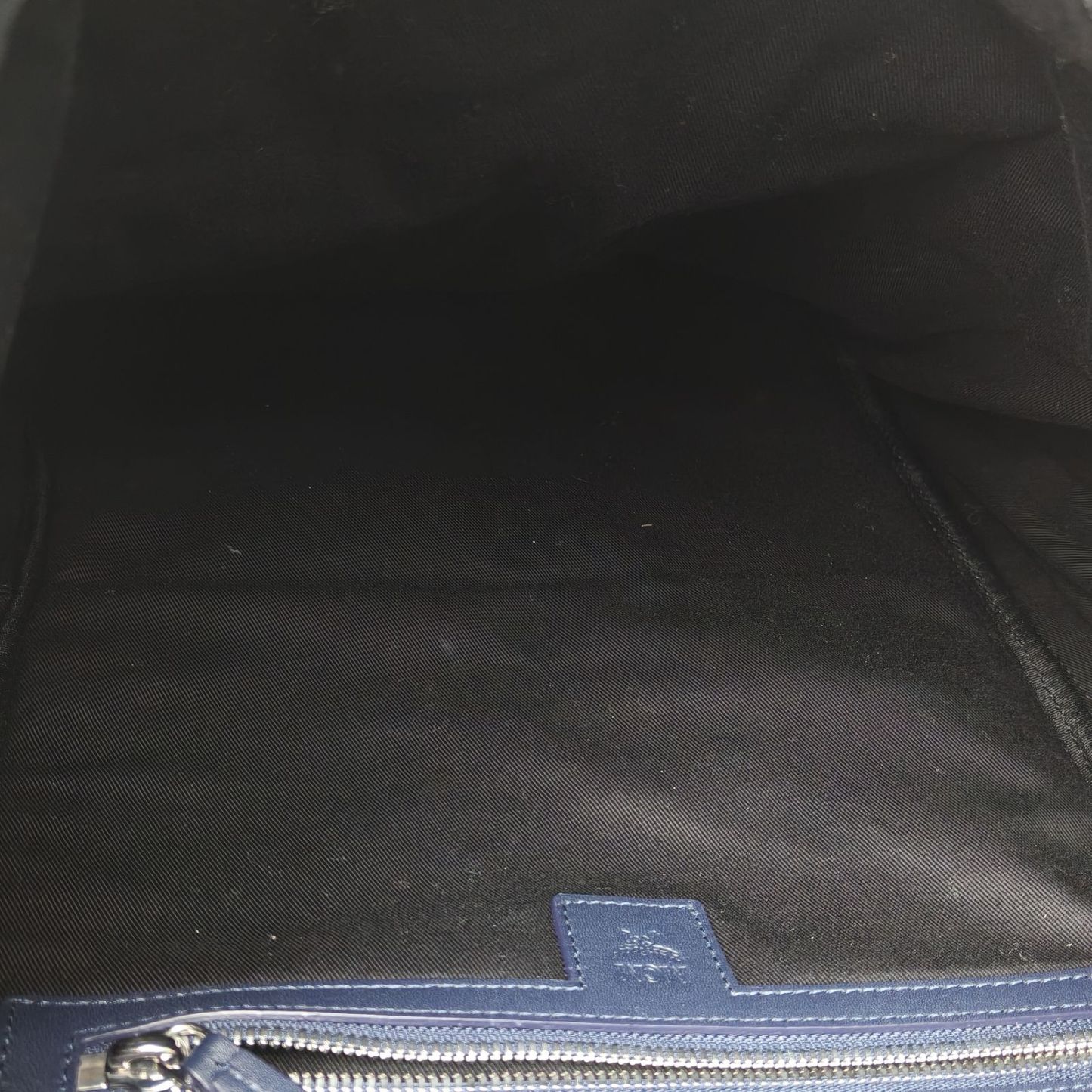 *MCM Blue Nylon Classic Backpack-Hana Vintage