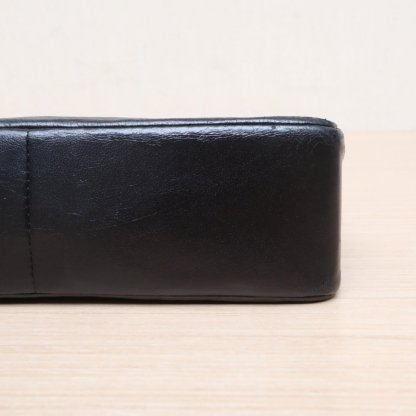 CHANEL Vintage Mini 31 Black and Gold Lambskin Bag