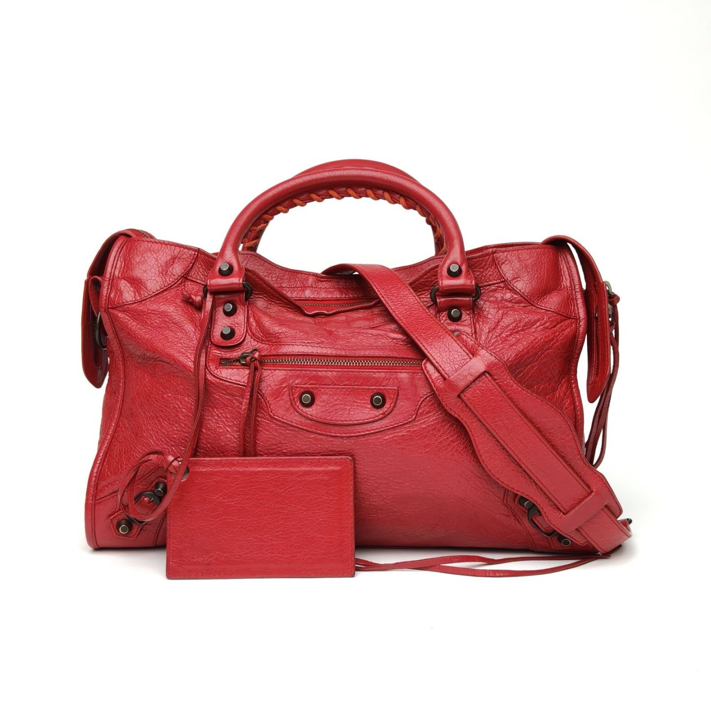 *BALENCIAGA CLASSIC CITY Motorcycle Bag Medium 38-Hana Vintage