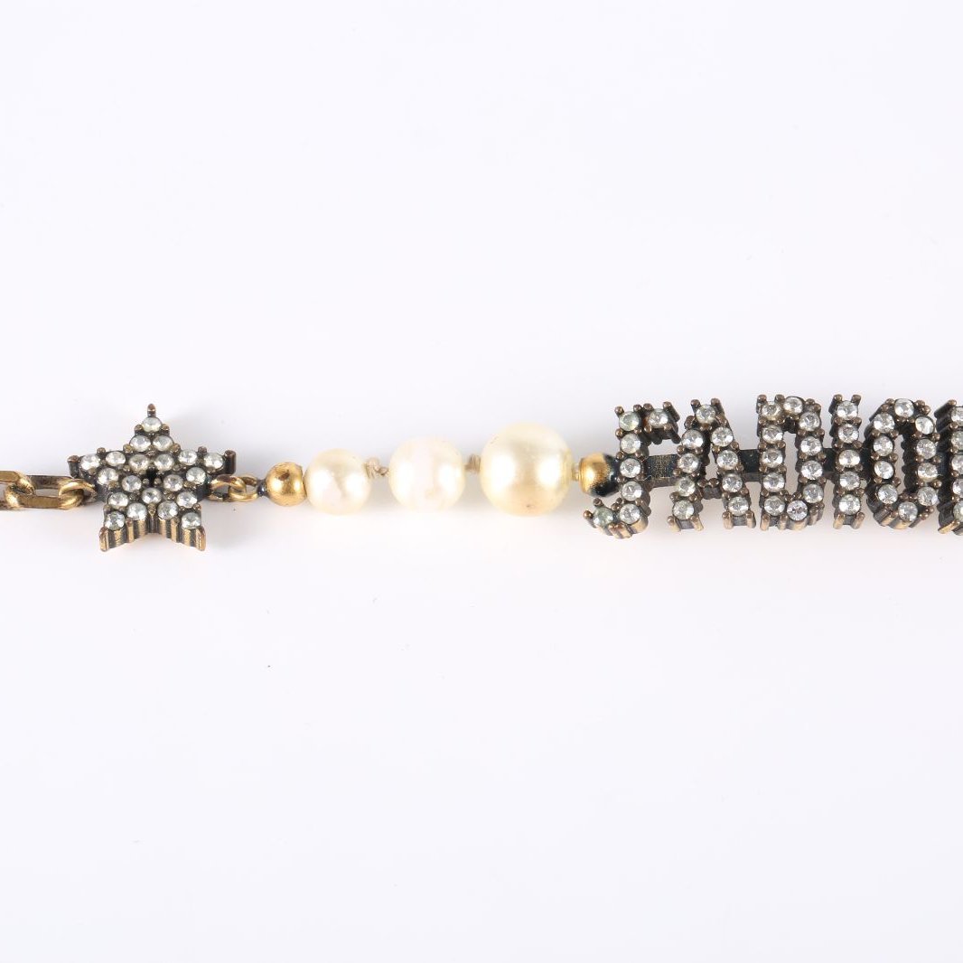DIOR DIOR Pearl Bracelet Alloy-Hana Vintage