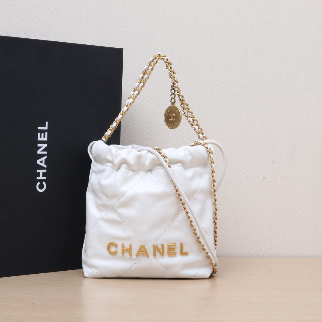 *CHANEL 22Bag Tote Bag Mini 20cm-Hana Vintage