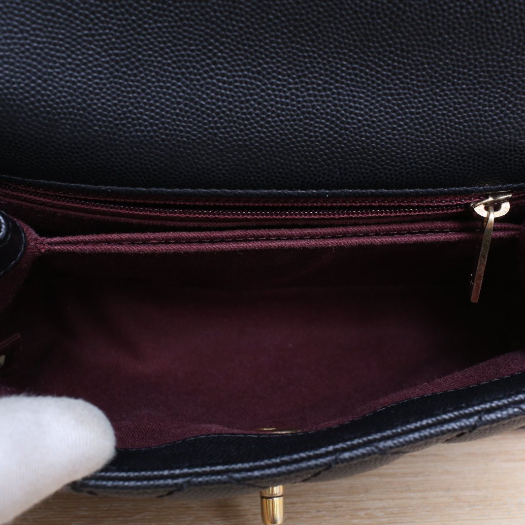 *CHANEL Coco Handle Small 24cm-Hana Vintage