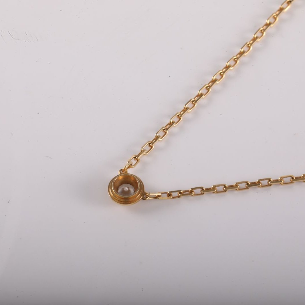 CARTIER Rose Gold Amour Diamond 18K 18K Rose Gold,Diamond-Hana Vintage