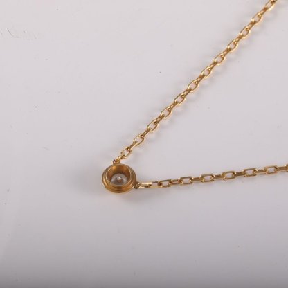 CARTIER Rose Gold Amour Diamond 18K 18K Rose Gold,Diamond-Hana Vintage