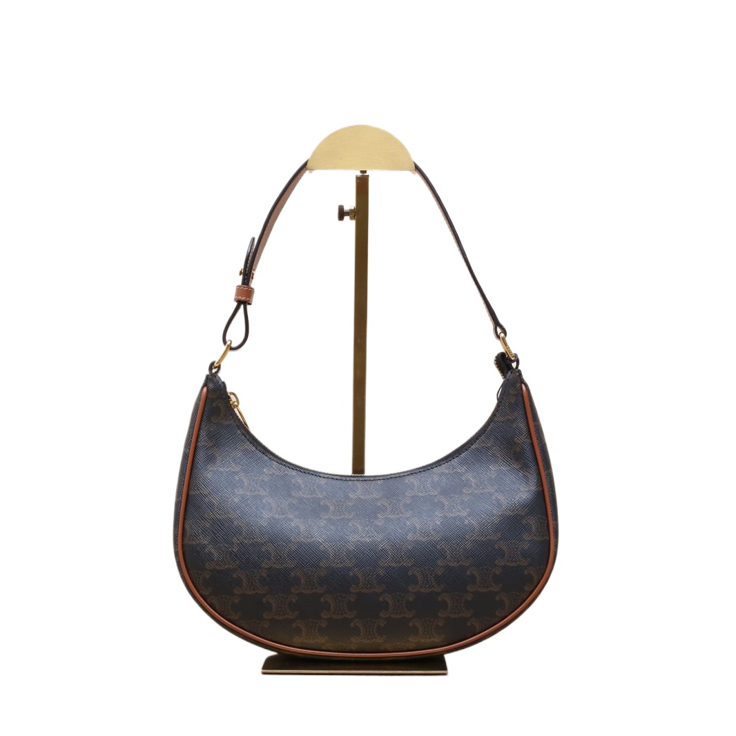 *CELINE AVA Shoulder Bag Medium Size with Arc de Triomphe Print-Hana Vintage