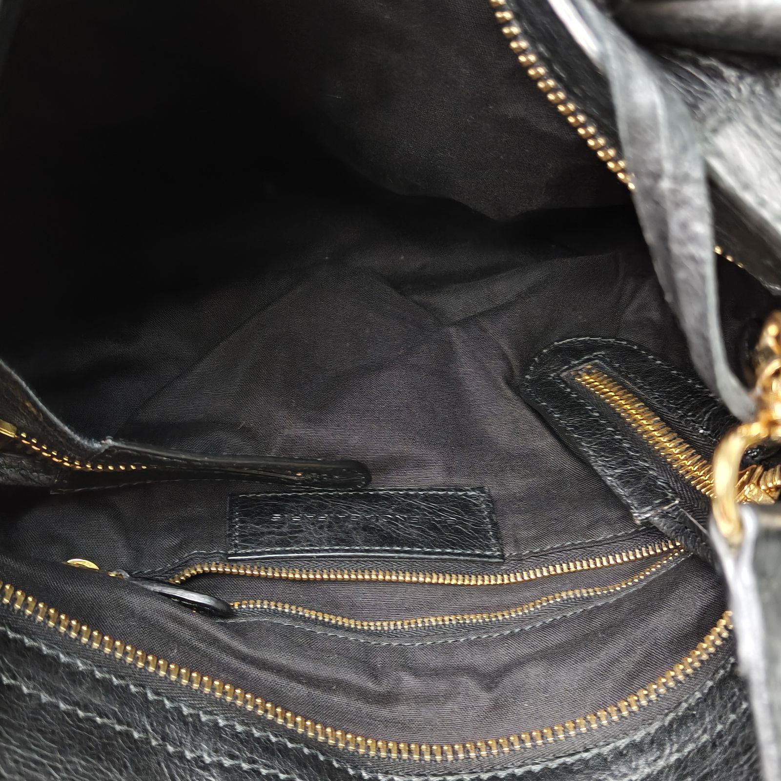 *BALENCIAGA CLASSIC VELO 34 Motorcycle Bag-Hana Vintage