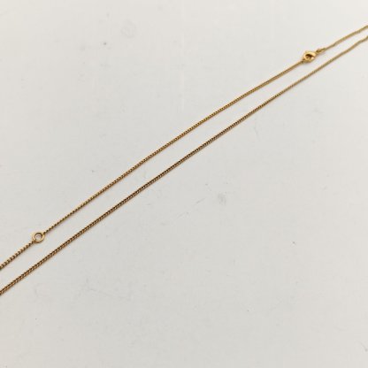 CHANEL Wheat Ear Double C Necklace Alloy