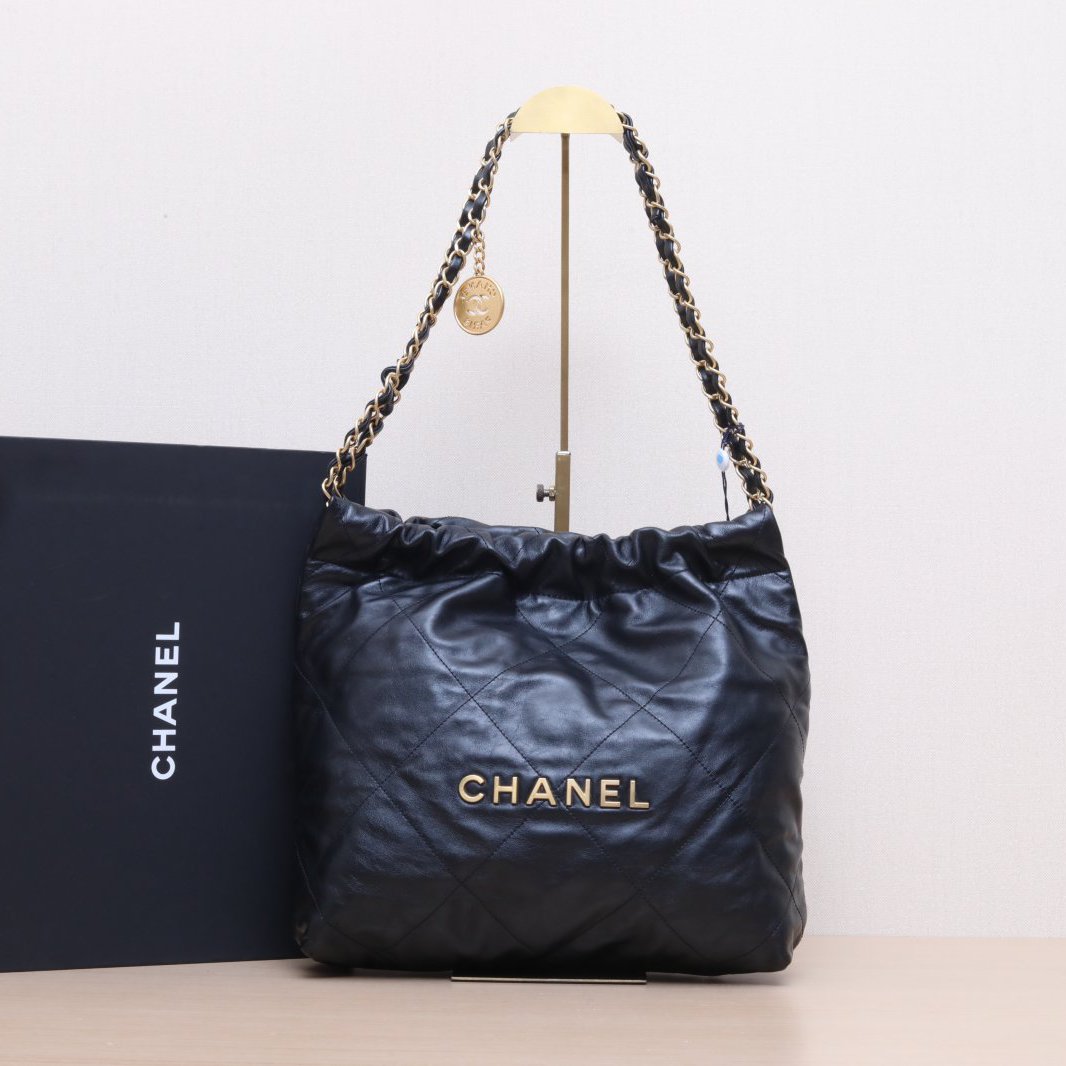 *CHANEL 22Bag Tote Bag Small 30cm-Hana Vintage