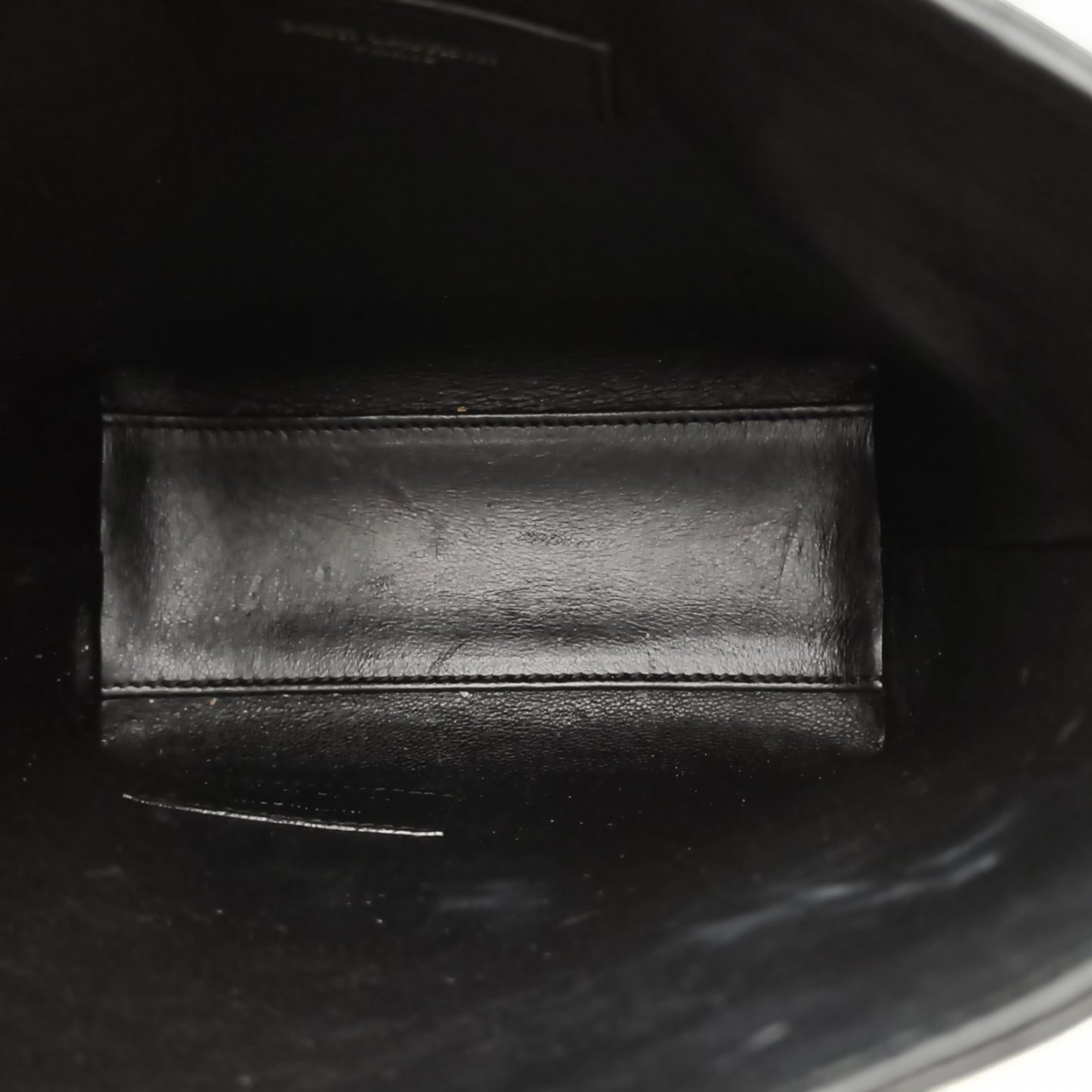 SAINT LAURENT Black Gold Hardware Handbag mini Tote Bag Crossbody Bag-Hana Vintage