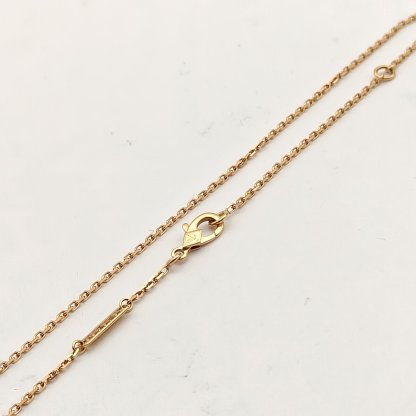 VAN CLEEF&ARPELS Vintage Alhambra Medium Single Motif Necklace 2017 Christmas Single Diamond Diamond,18K Rose Gold-Hana Vintage