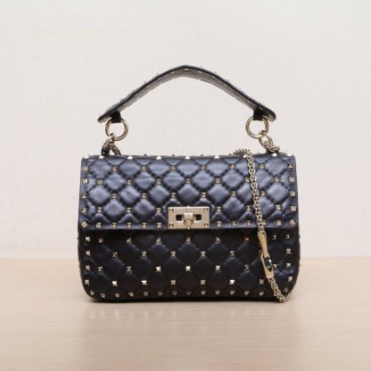 *VALENTINO ROCKSTUD SPIKE Medium Chain Handbag-Hana Vintage