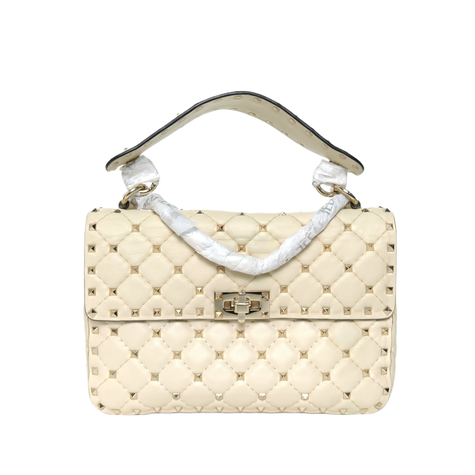 *VALENTINO ROCKSTUD SPIKE Medium Chain Handbag-Hana Vintage