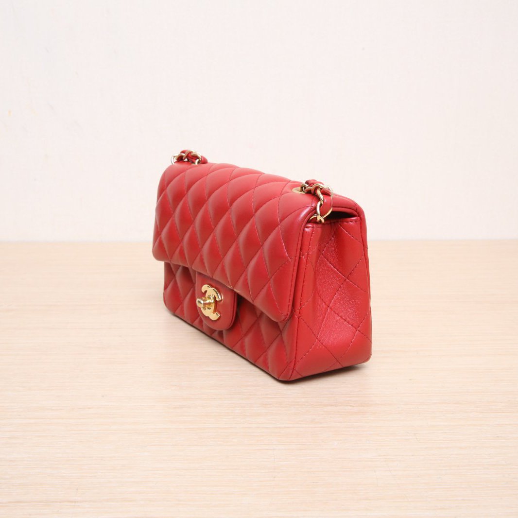 *CHANEL CF Flap Bag Large Mini 20cm-Hana Vintage