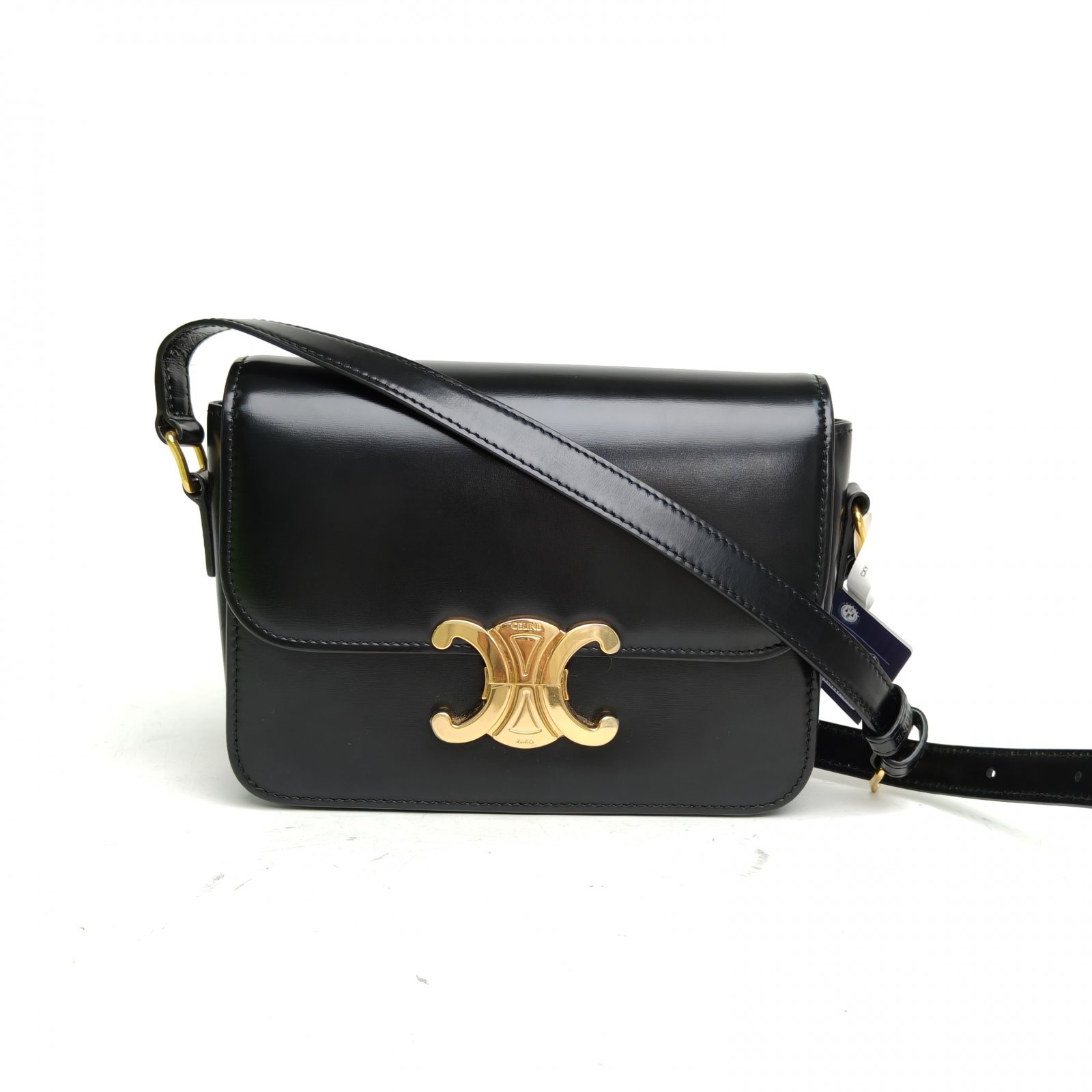 CELINE Triomphe Metal Lock Teen 18-Hana Vintage
