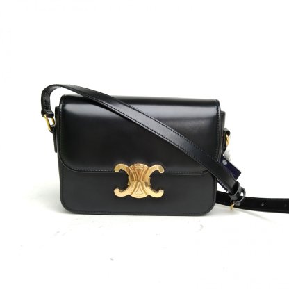 CELINE Triomphe Metal Lock Teen 18-Hana Vintage
