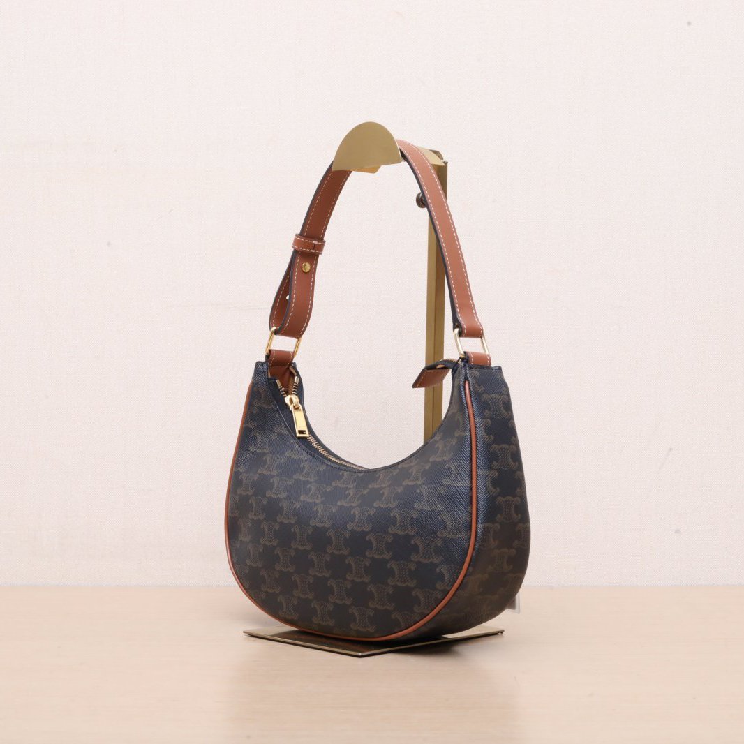 *CELINE AVA Shoulder Bag Medium Size with Arc de Triomphe Print-Hana Vintage