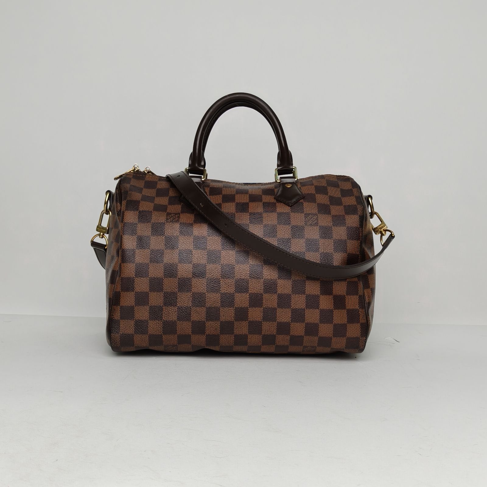 *LOUIS VUITTON Speedy 30 with Shoulder Strap-Hana Vintage