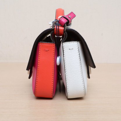 *FENDI Colorblock Baguette bag Mini Crossbody Bag-Hana Vintage