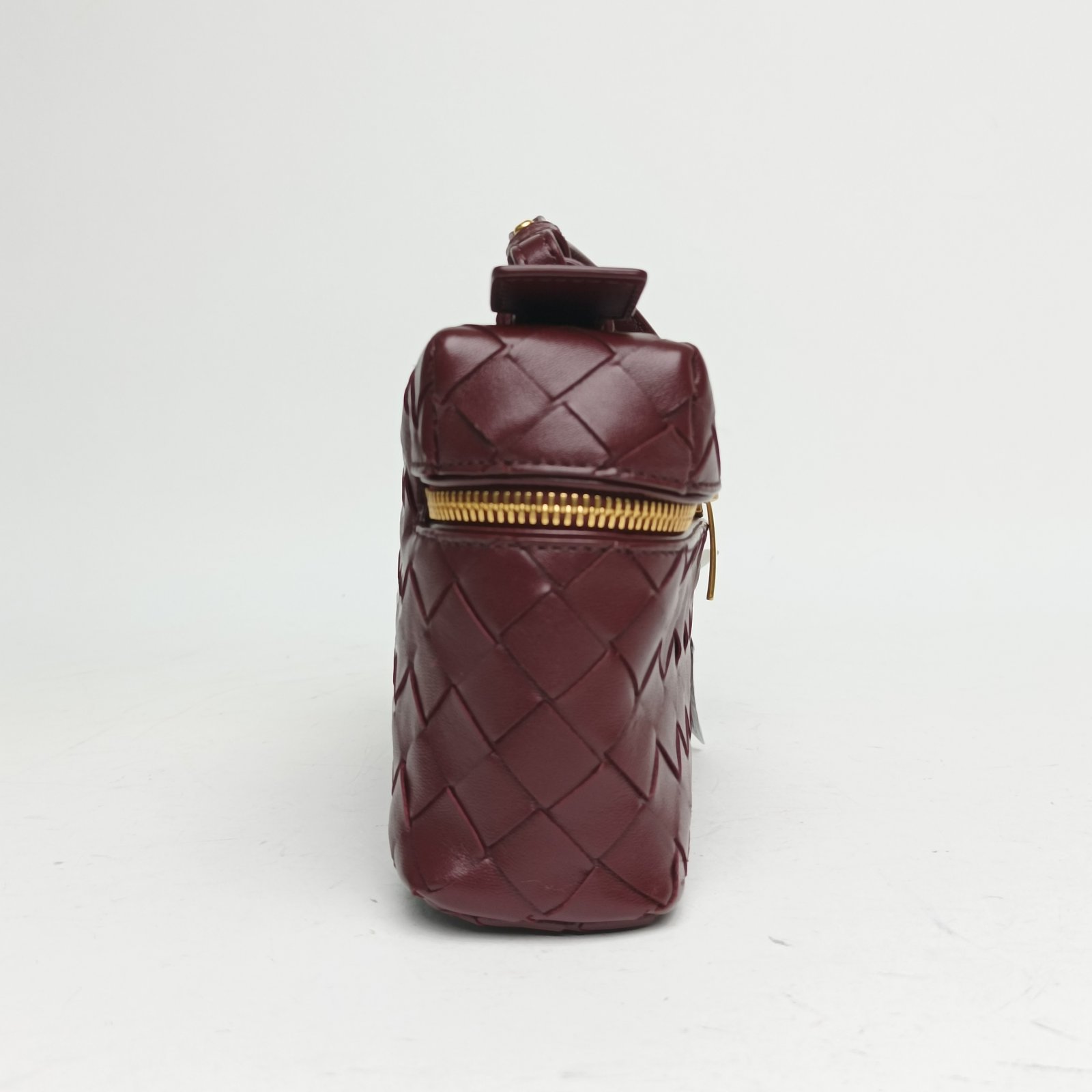 BOTTEGA VENETA Bang Bang vanity Woven Leather Cosmetic Bag-Hana Vintage