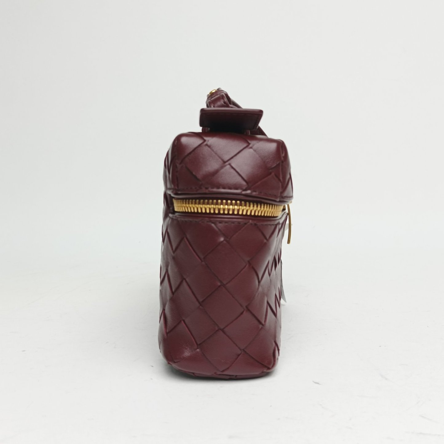 BOTTEGA VENETA Bang Bang vanity Woven Leather Cosmetic Bag-Hana Vintage
