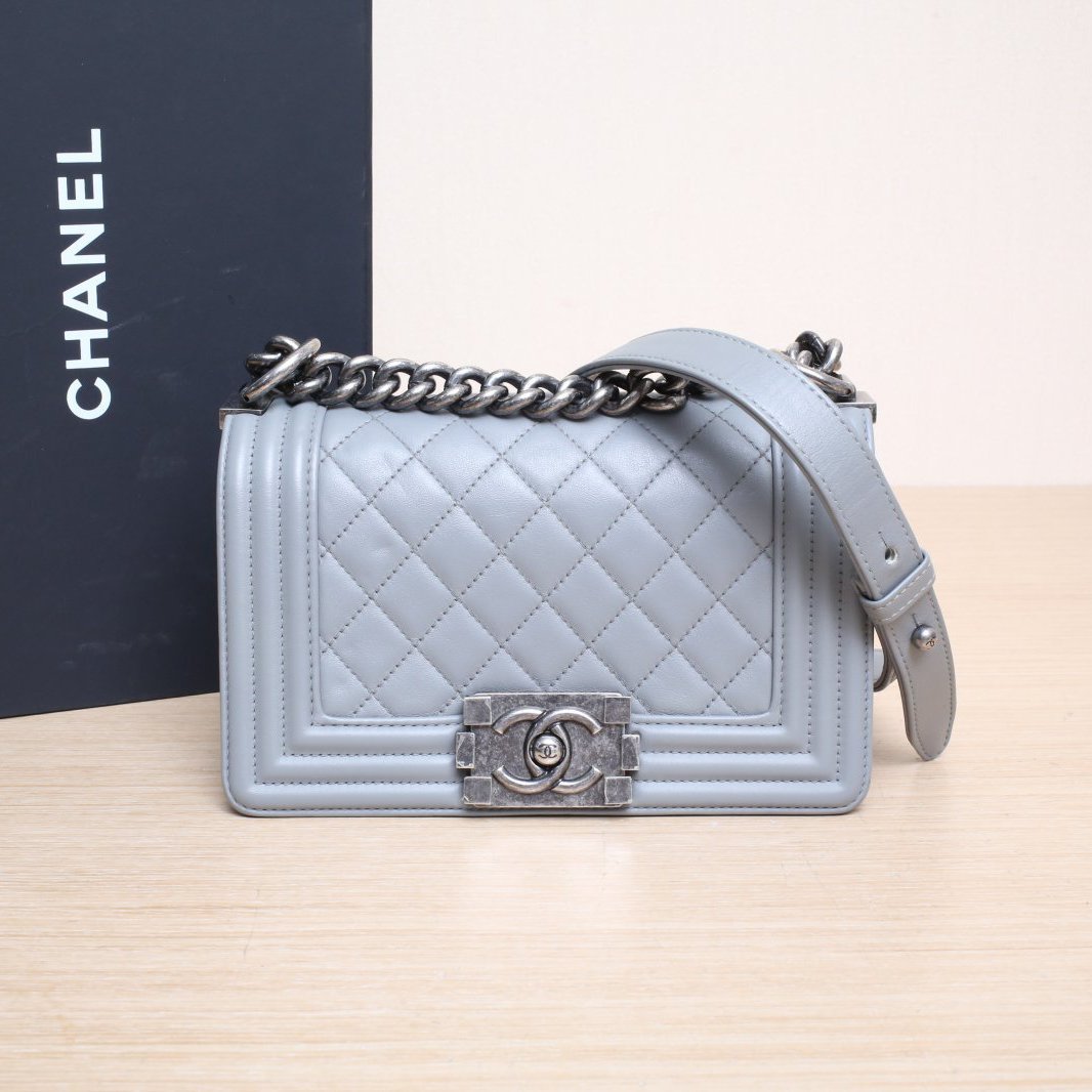 *CHANEL Leboy Small 20.5cm-Hana Vintage