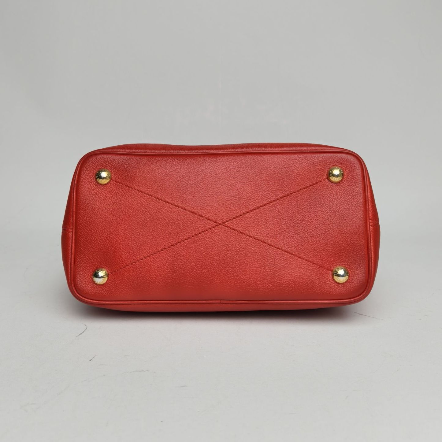 LOUIS VUITTON Red 2012 citadine Tote Bag