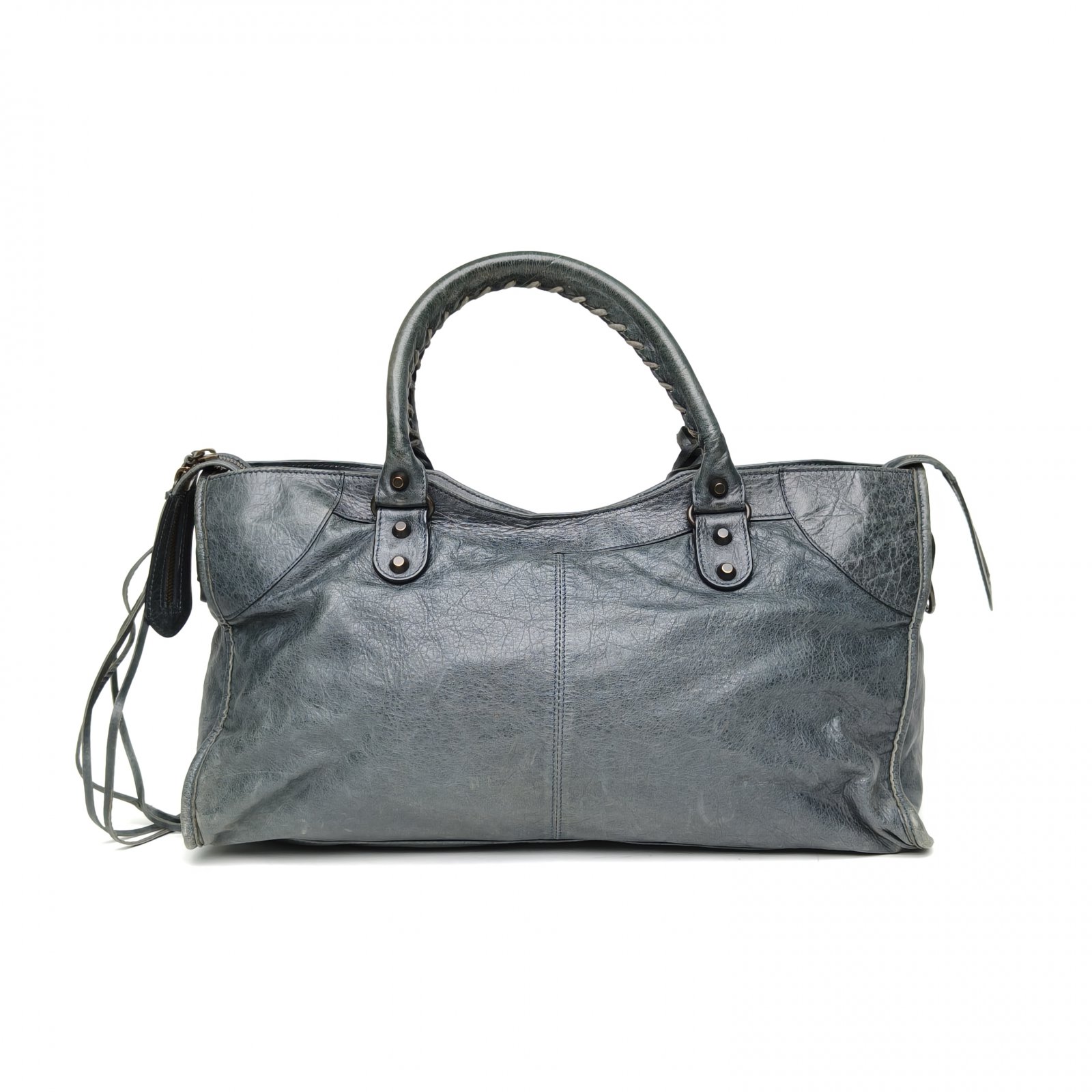 *BALENCIAGA CLASSIC CITY Motorcycle Bag, Large Size-Hana Vintage