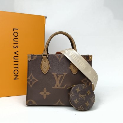*LOUIS VUITTON Onthego Small 25 Two-in-One Wide Shoulder Strap-Hana Vintage