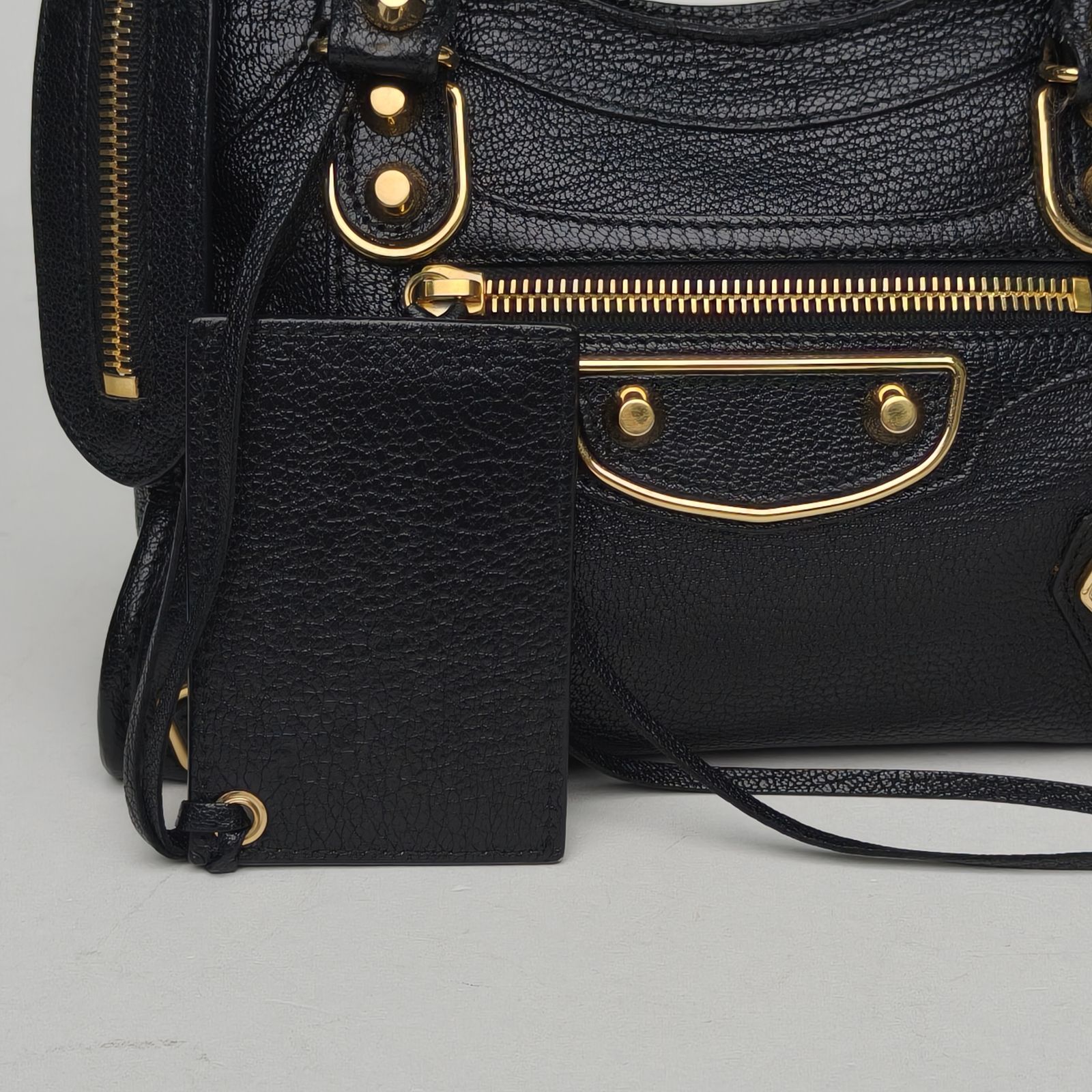 *BALENCIAGA City Mini 24 Motorcycle Bag-Hana Vintage