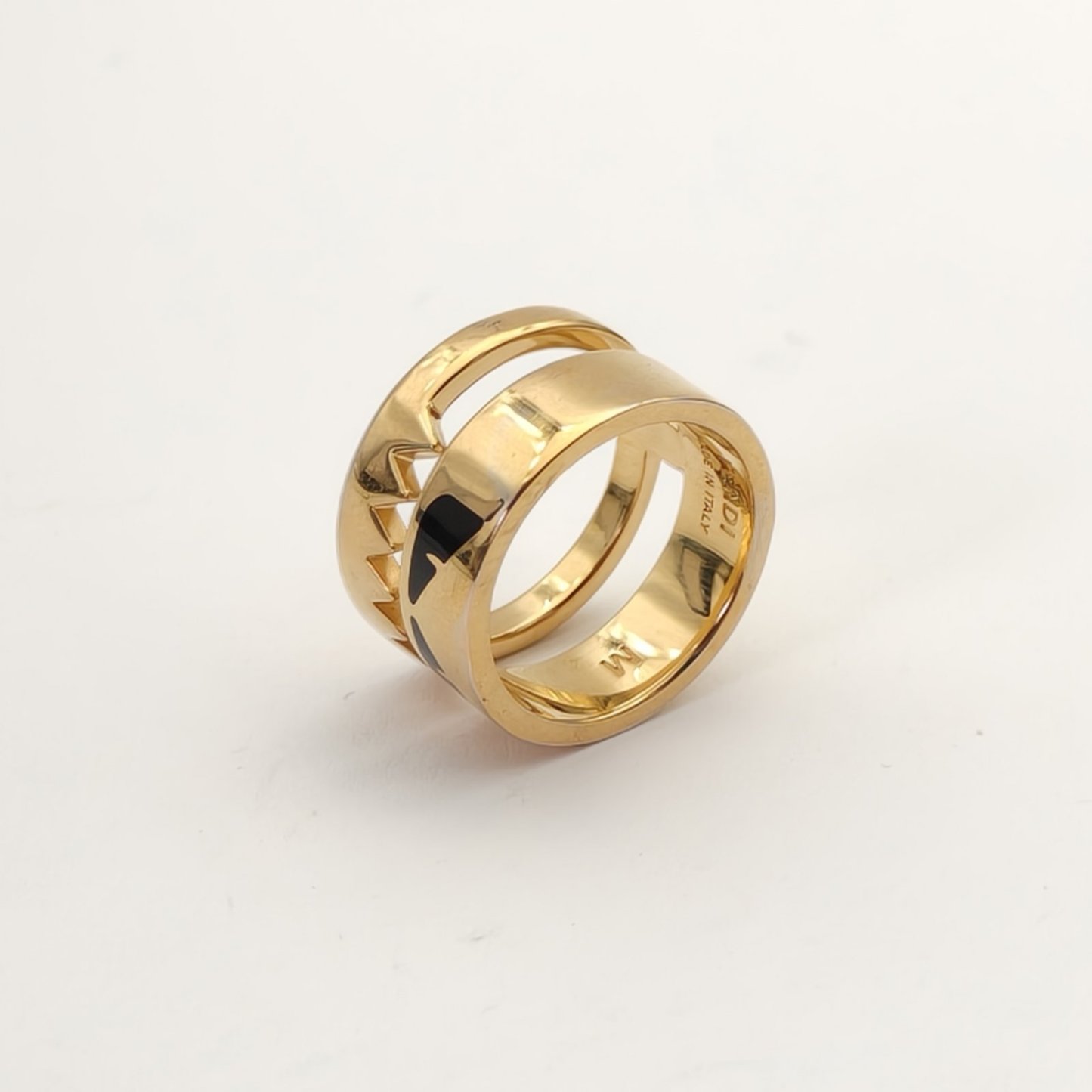FENDI Monster Ring Size M Alloy-Hana Vintage