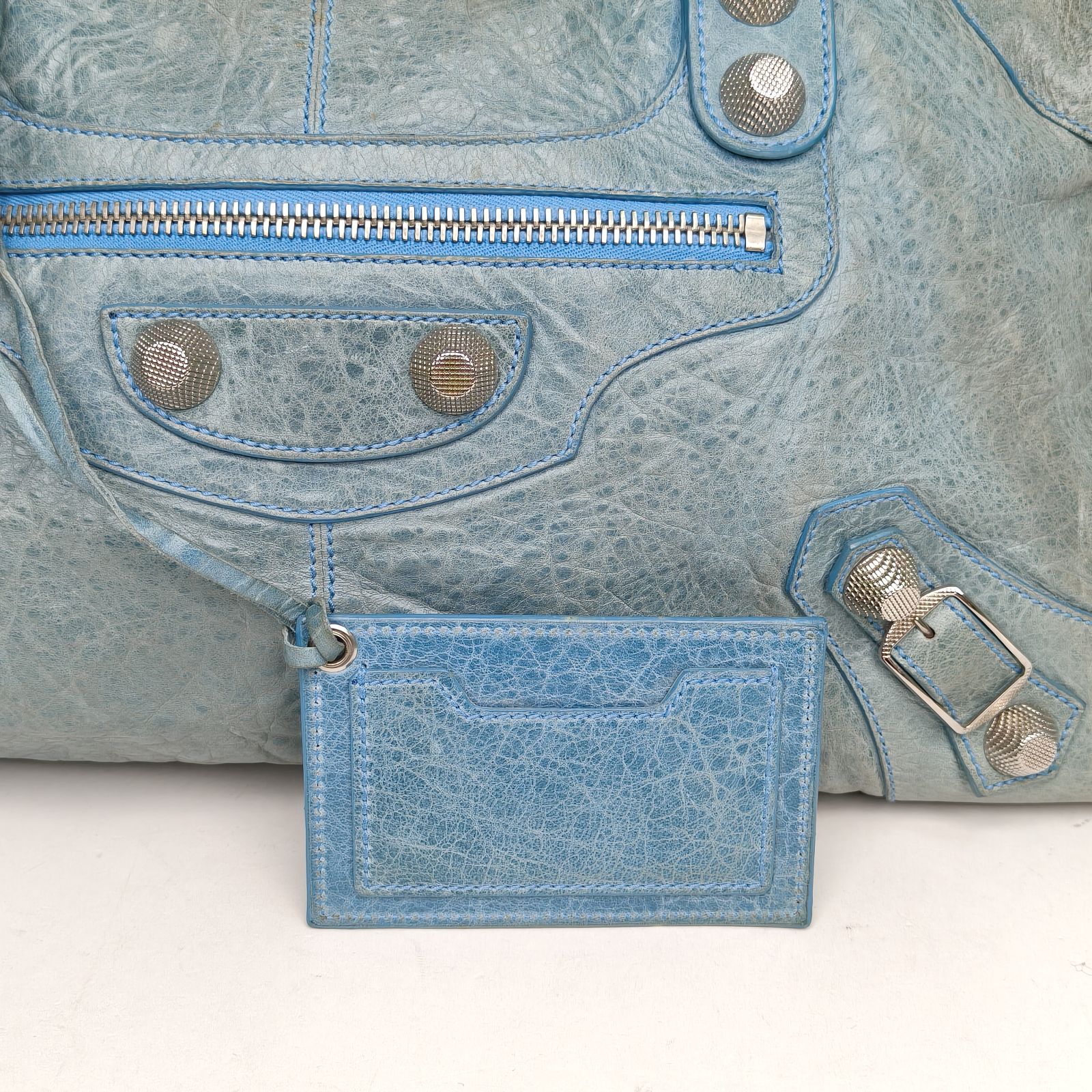 *BALENCIAGA CLASSIC CITY Motorcycle Bag, Large Size-Hana Vintage