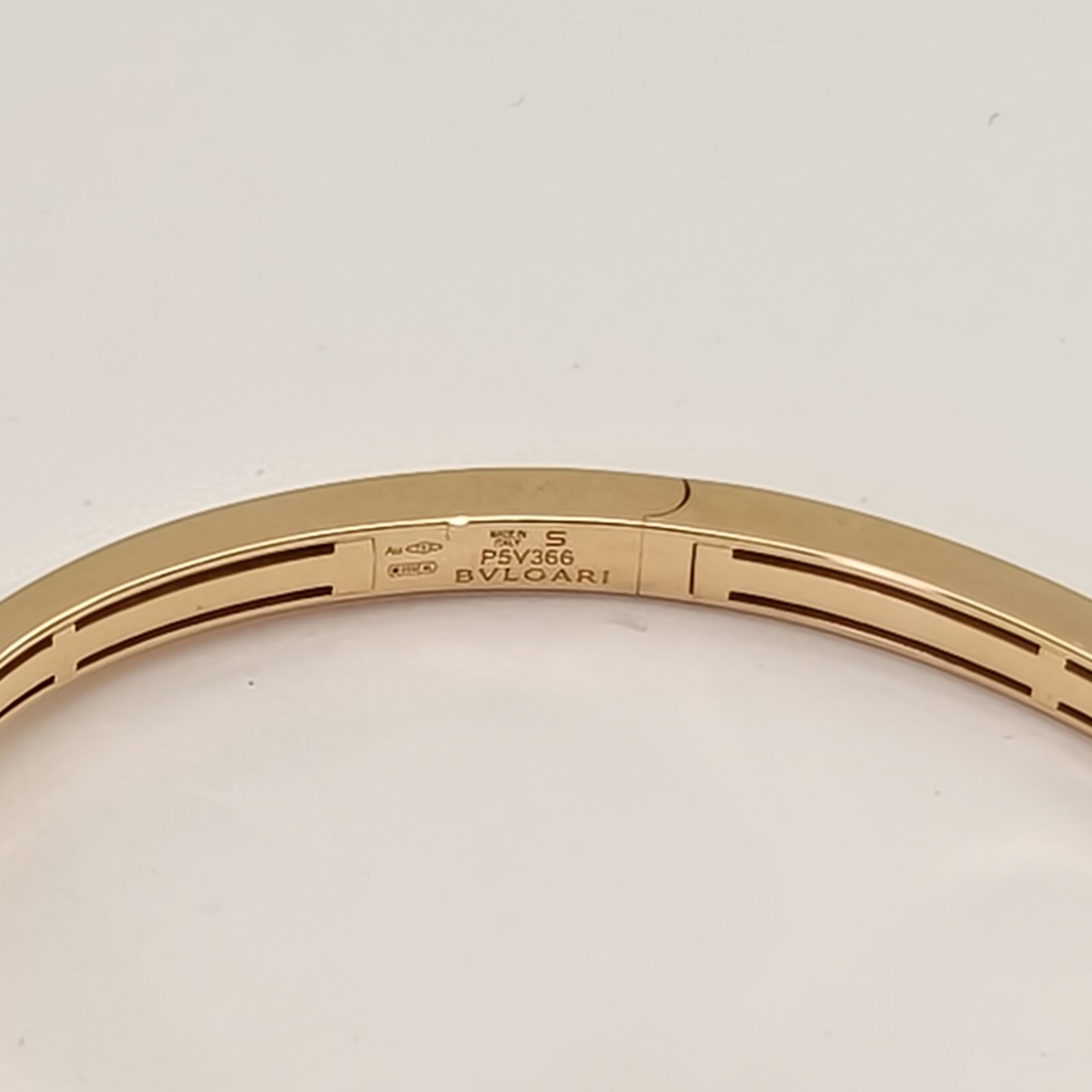 BVLGARI Rose Gold Fiorever Collection Full Diamond Open Bracelet S 18K 18K Rose Gold,Diamond-Hana Vintage