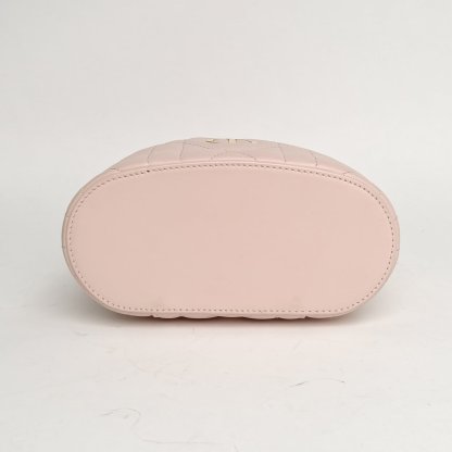 DIOR Pink Gold Hardware 2024 30 Montaigne Caro Cosmetic Bag