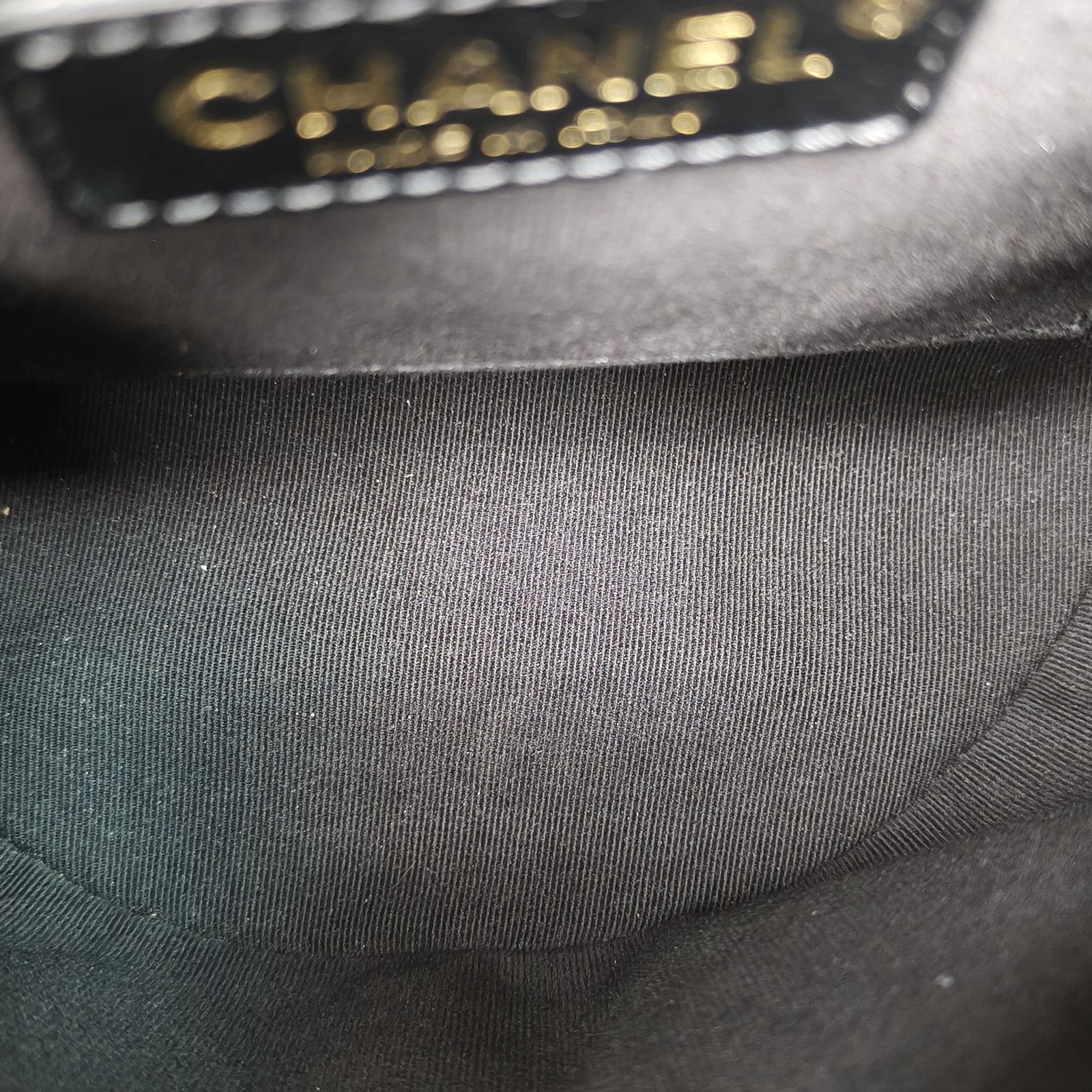 *CHANEL Duma Drawstring Flap Backpack with Two Pockets-Hana Vintage