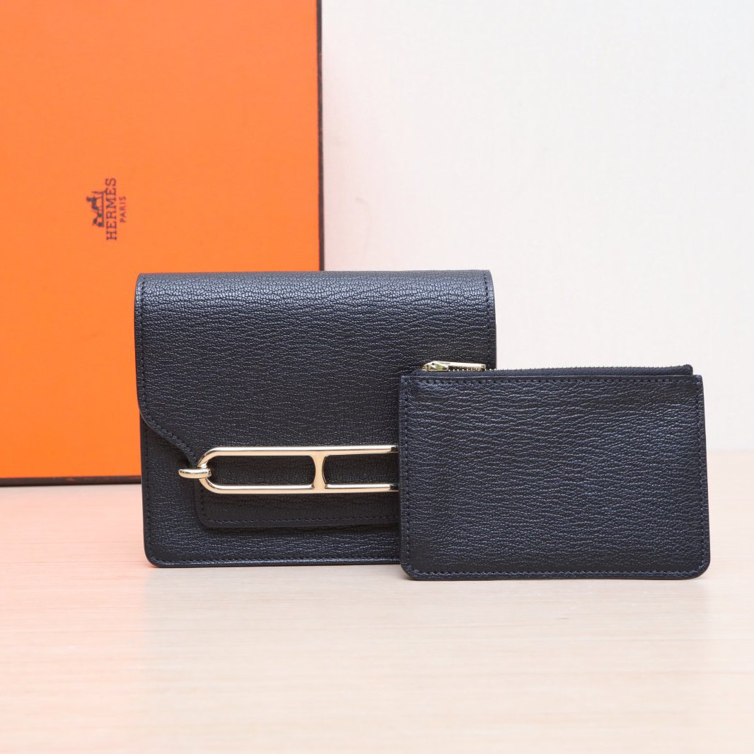 *HERMES Roulis Slim Wallet-Hana Vintage