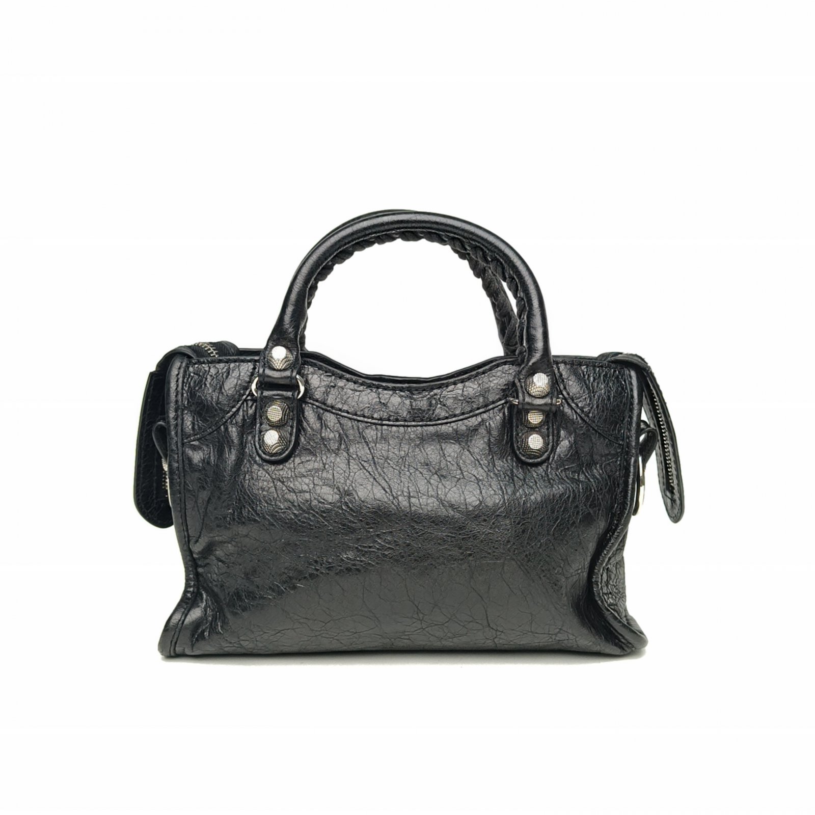 *BALENCIAGA CLASSIC CITY Motorcycle Bag Mini 25-Hana Vintage