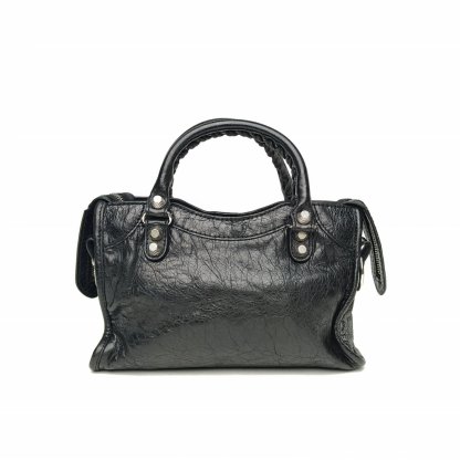 *BALENCIAGA CLASSIC CITY Motorcycle Bag Mini 25-Hana Vintage